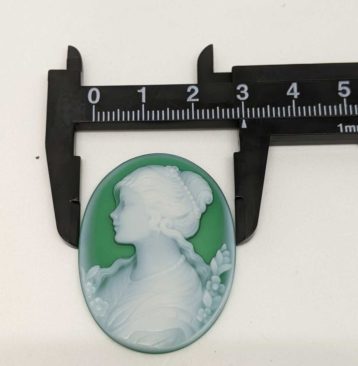 カメオ ルース ストーンカメオ グリーン cameo レディース