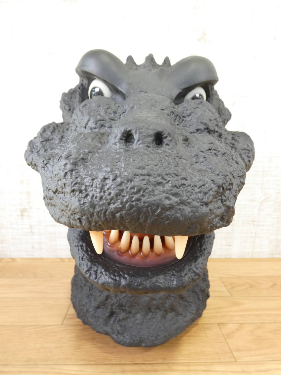 ◎非売品 ソフビ製フィギュア ビッグサイズ ゴジラヘッド 全高約41cm 