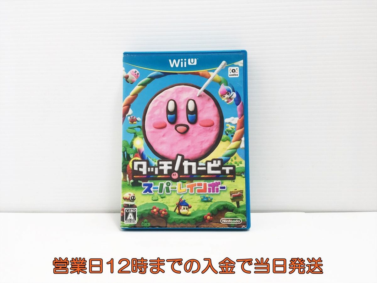 Wiiu タッチ カービィ スーパーレインボー ゲームソフト 状態良好 1a1013 1072sy G1 Wii U専用ソフト 売買されたオークション情報 Yahooの商品情報をアーカイブ公開 オークファン Aucfan Com