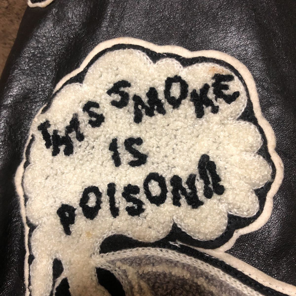 Whitesville BLACK BONES PHOENIX ホワイツビル 袖革フルデコ