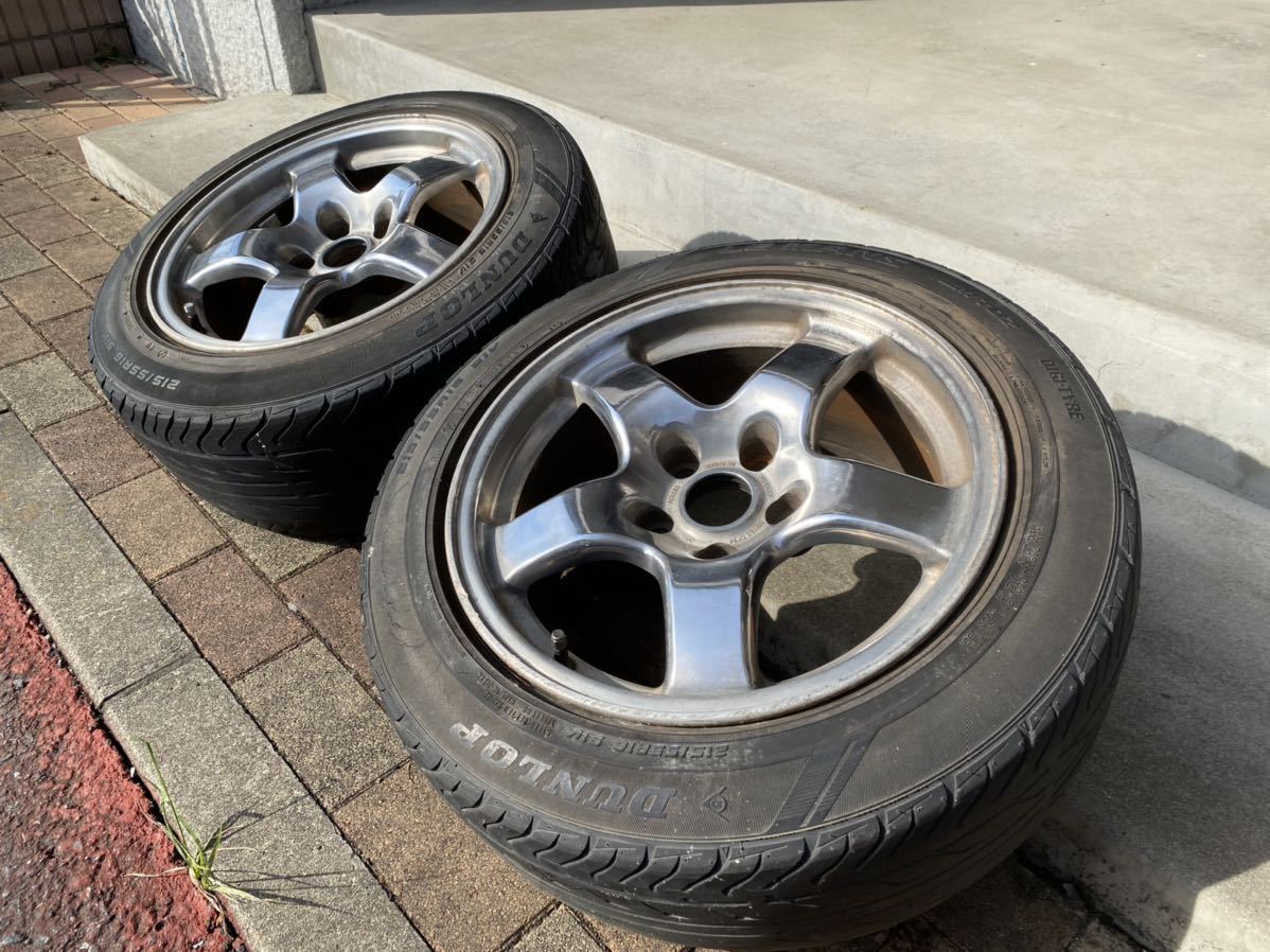 BNR32 純正ホイール GTR BNR32純正ホイール 16×8jj +30 2本 鍛造