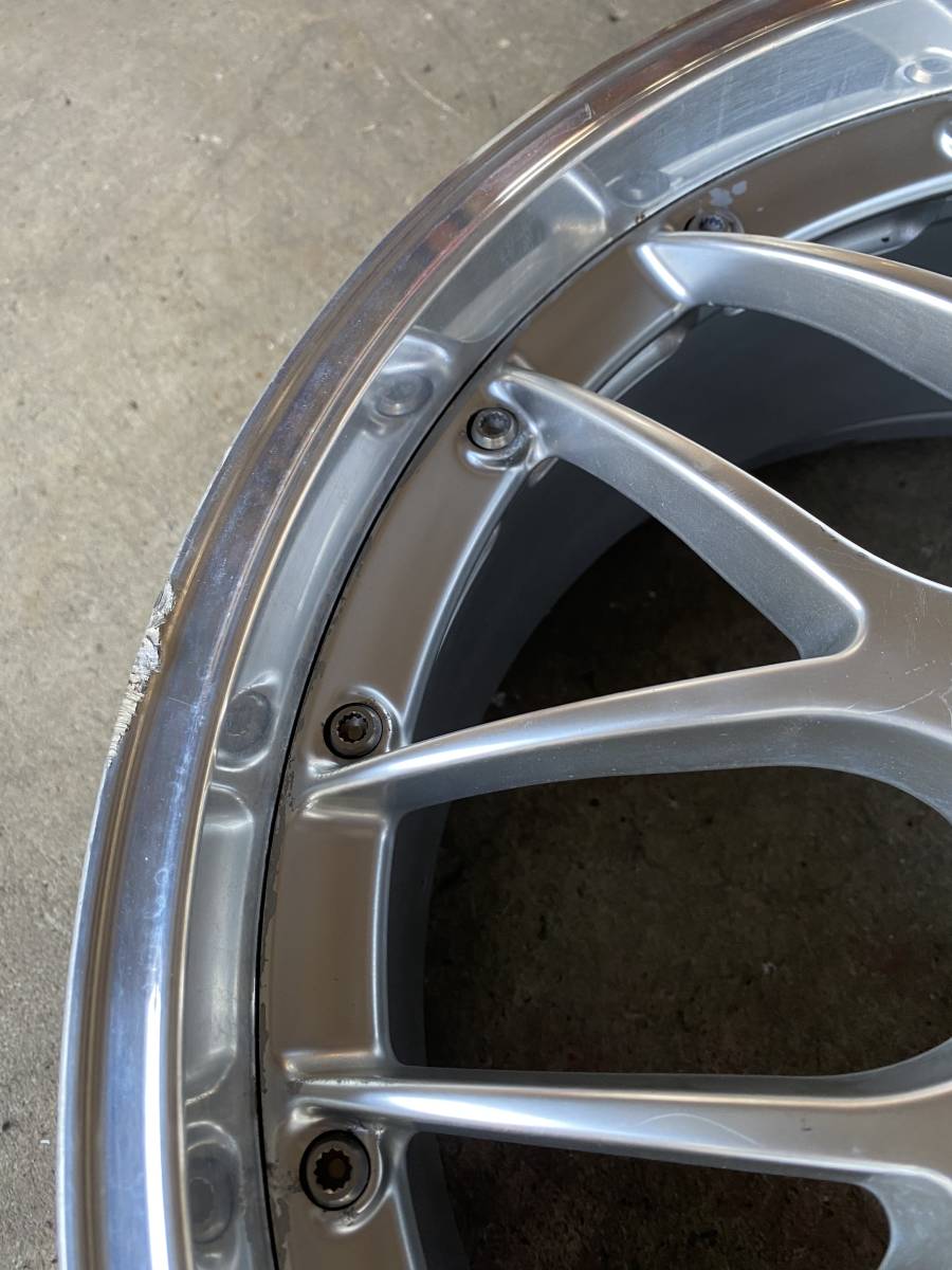 希少！深リム！BBS RS970 RS971 19インチ 8.5J/9.5J 5H 114.3 +43/+45 4本_4