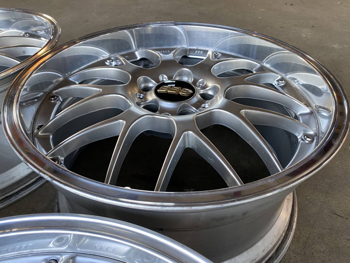 希少！深リム！BBS RS970 RS971 19インチ 8.5J/9.5J 5H 114.3 +43/+45 4本_5