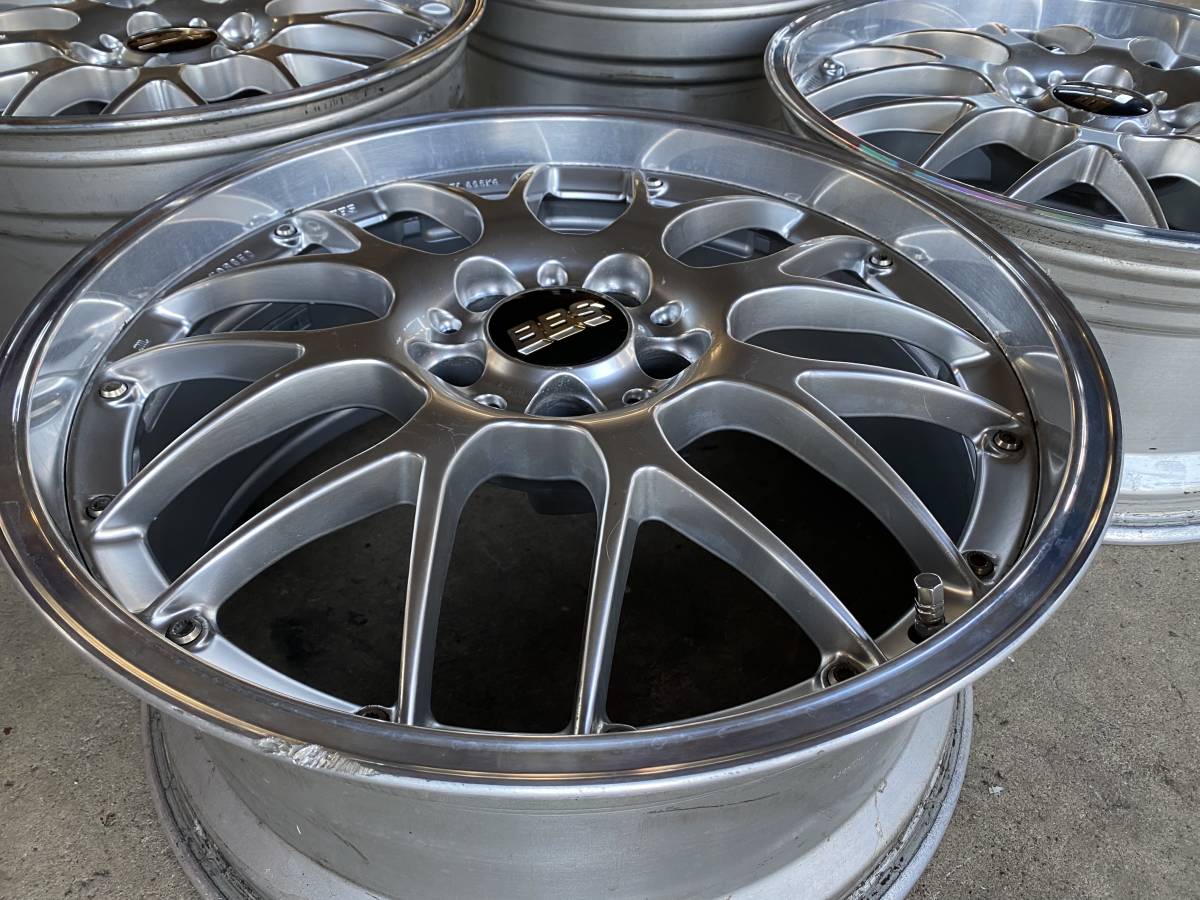 希少！深リム！BBS RS970 RS971 19インチ 8.5J/9.5J 5H 114.3 +43/+45 4本_9