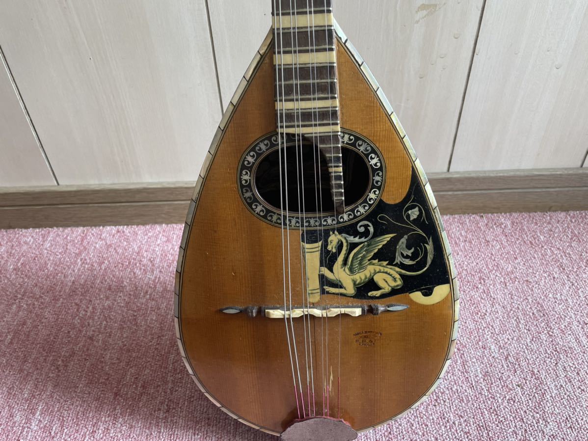 楽器・機材 カルメロ カターニャ マンドリン 本体 ハードケース付き