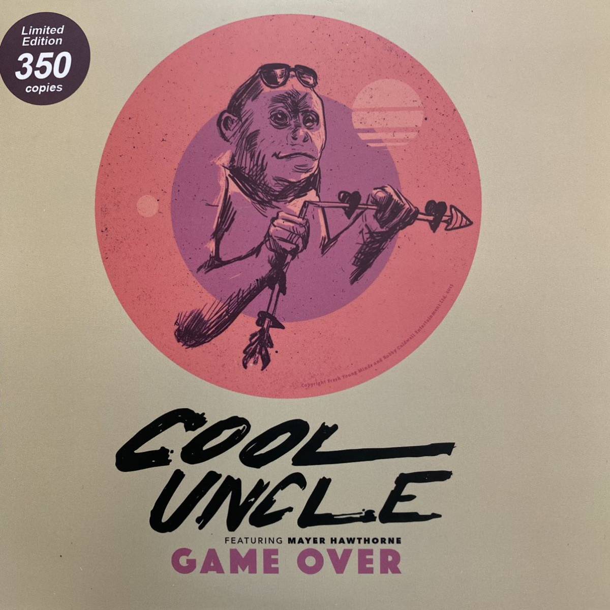 Cool Uncle Game Over 7inch 7インチ 45 r&b aor hip hop Bobby 