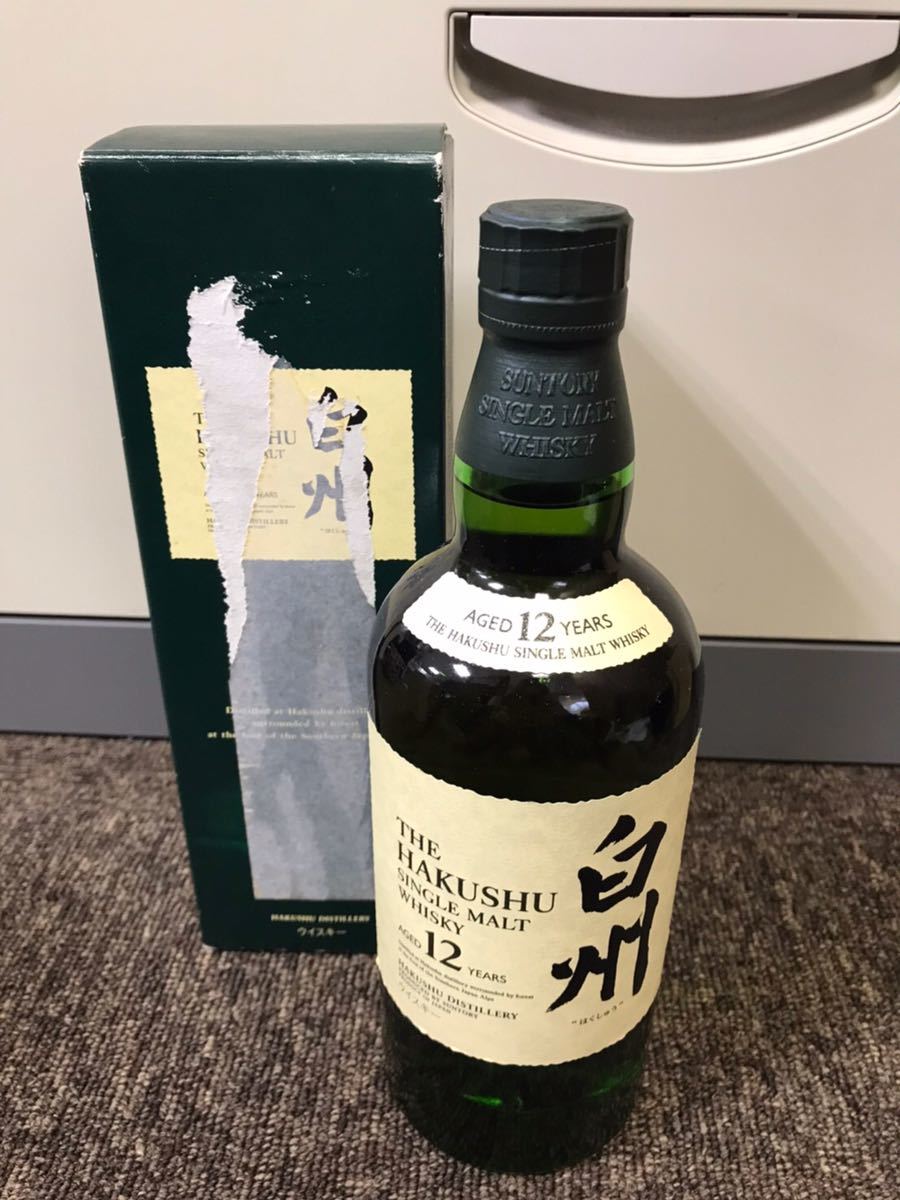 大得価，人気 未開栓 白州 サントリー シングルモルトウイスキー 700ml 
