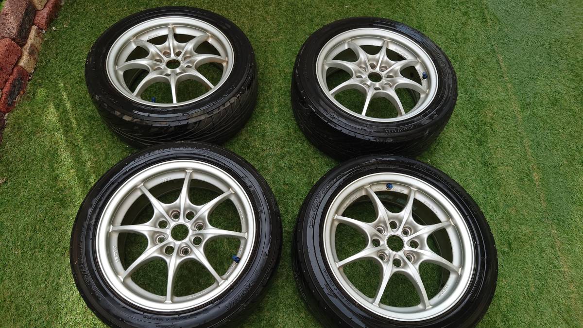 品質保証，人気 無限 MUGEN MF８ １６インチ７ＪＪ ＰＣＤ114.3 ＯＦ＋４３ ４穴 シルバー(社外品)｜売買されたオークション情報、yahooの商品情報をアーカイブ公開 - オークファン 4穴