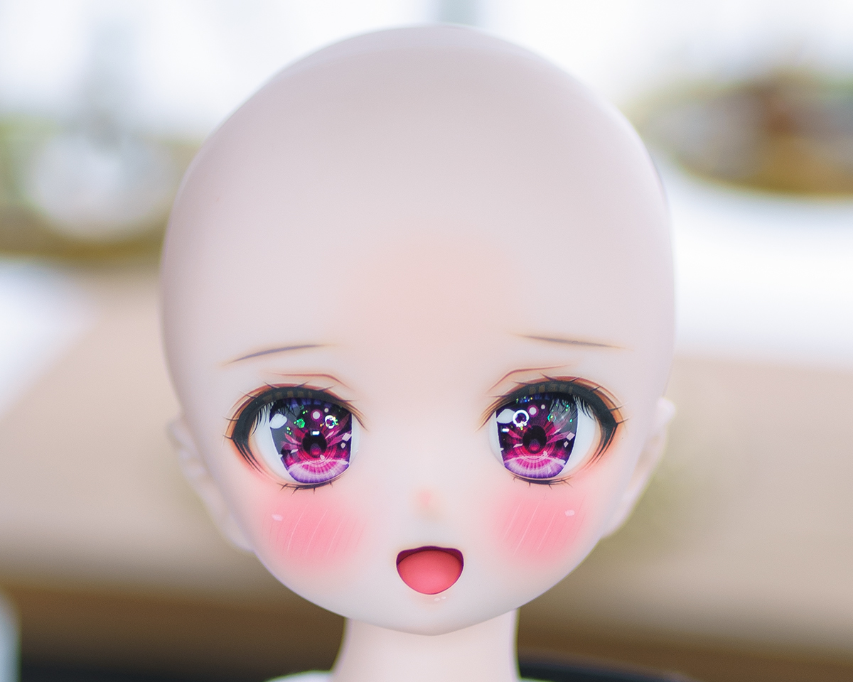Poe-Poe様製 DDH-01 セミホワイト肌 ウィッグ アイ ◇merry◇DDH-01 