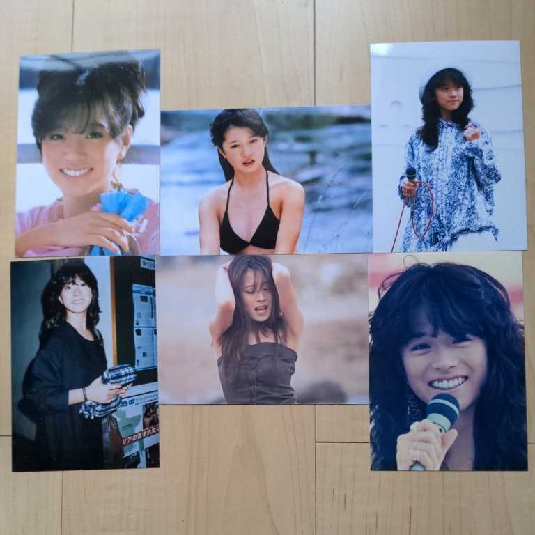 1円スタート！中森明菜生写真 25枚セット!アイドル美少女水着ビキニ姿 