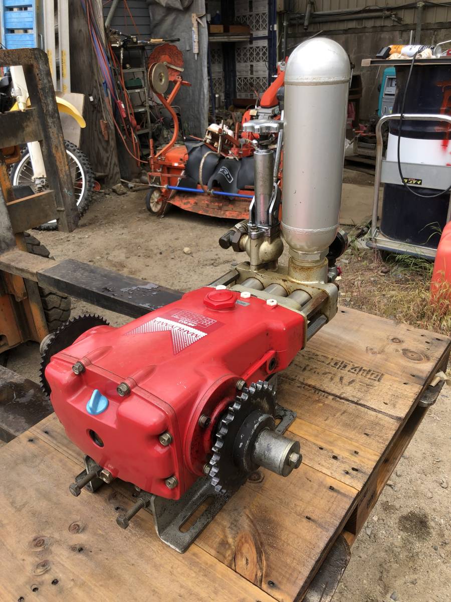 松本市発　手動動作確認動画あり　超大型動噴　丸山 動噴 MS903　最大圧力45Kg　中古　