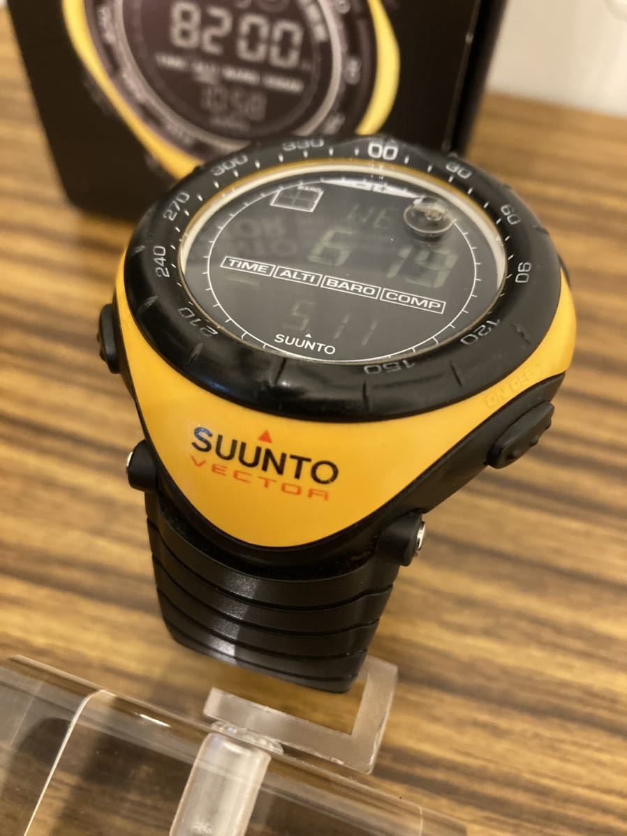 美品 スント ベクター イエロー SUUNTO VECTOR Yellow 超美品 限定 SUUNTO VECTOR YELLOW スント ベクター イエロー｜Yahoo
