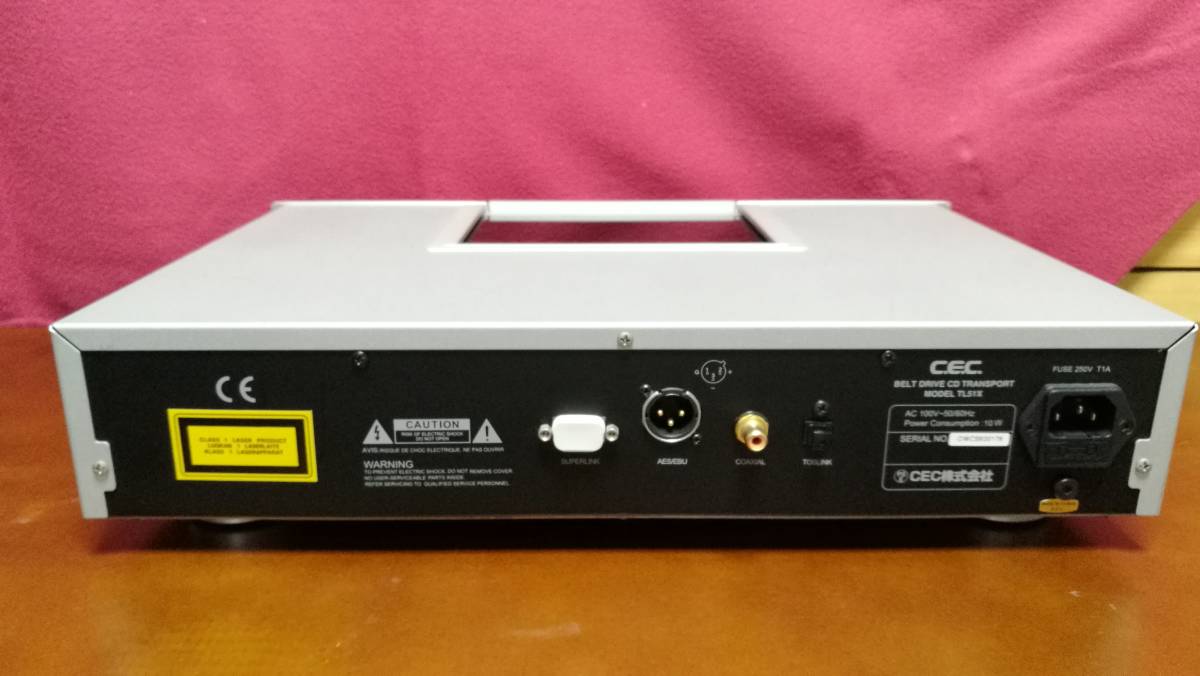 CEC ベルトドライブCDトランスポート TL51X / 2020/6.主要部品交換 