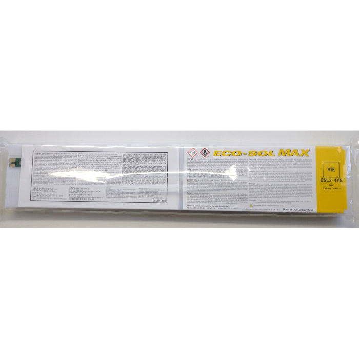 純正品】Rolandイエロー インクカートリッジ ESL3-4YE 440ml パナシア