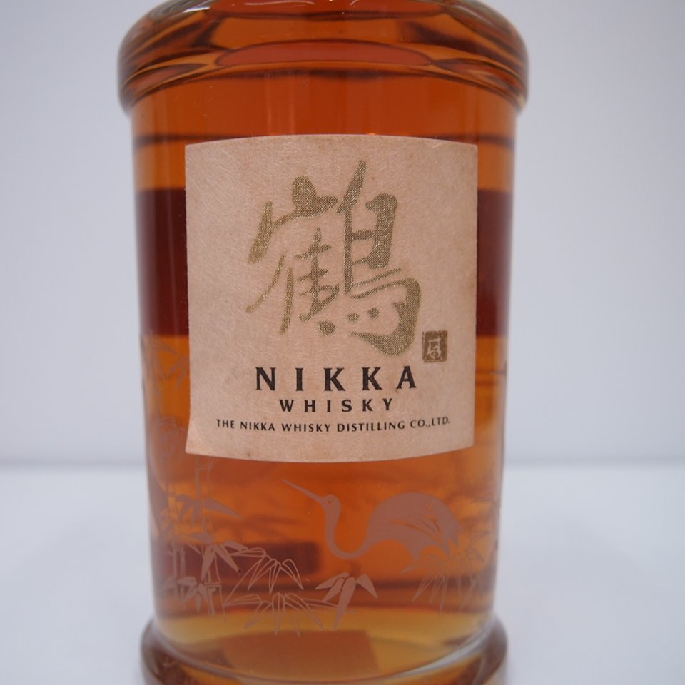 睡眠と体重の関係 G19597E1K ☆ NIKKA ニッカ 鶴 TSURU スリムボトル
