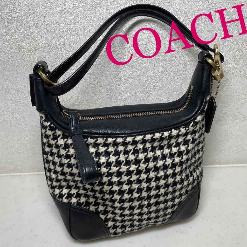 タイムセール！極美品COACH コーチ ショルダーバッグ 斜め掛け レザー