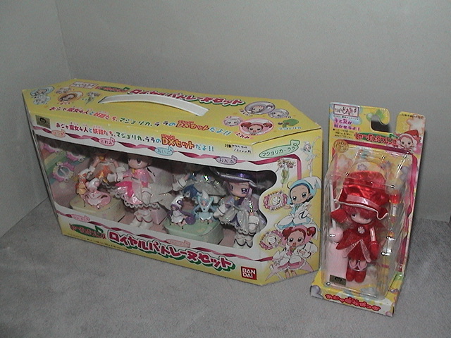 バンダイ　おじゃ魔女どれみ♯　ロイヤルパトレーヌ4体セット+ぽっぷ魔女見習いドールの5体セット＜未開封新品＞