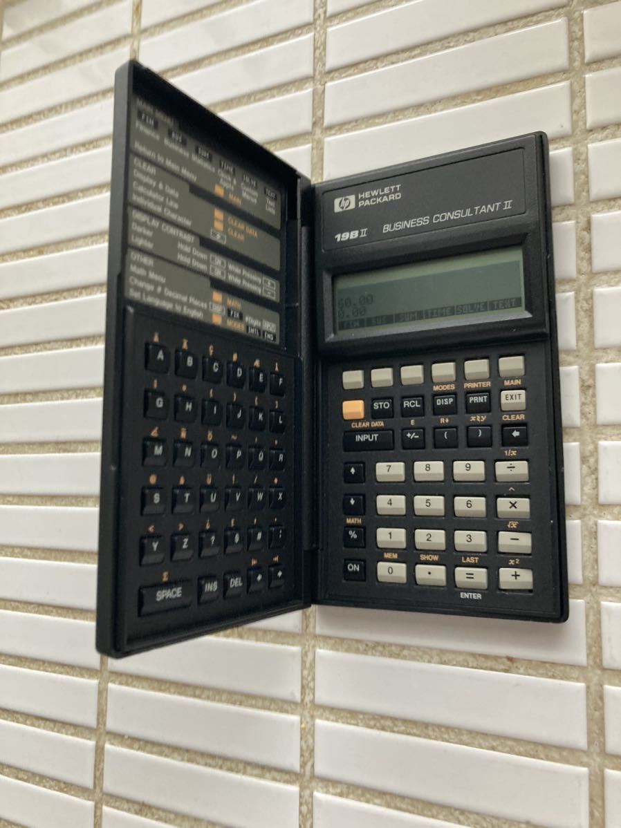 電卓 HP ヒューレットパッカード Business Consultant II HP 19BII