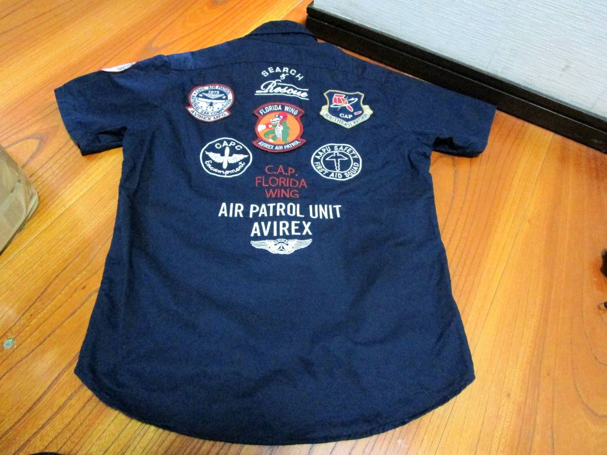 激レア！限定完売品！AVIREX アビレックス 上野商会 刺繍柄デザイン 