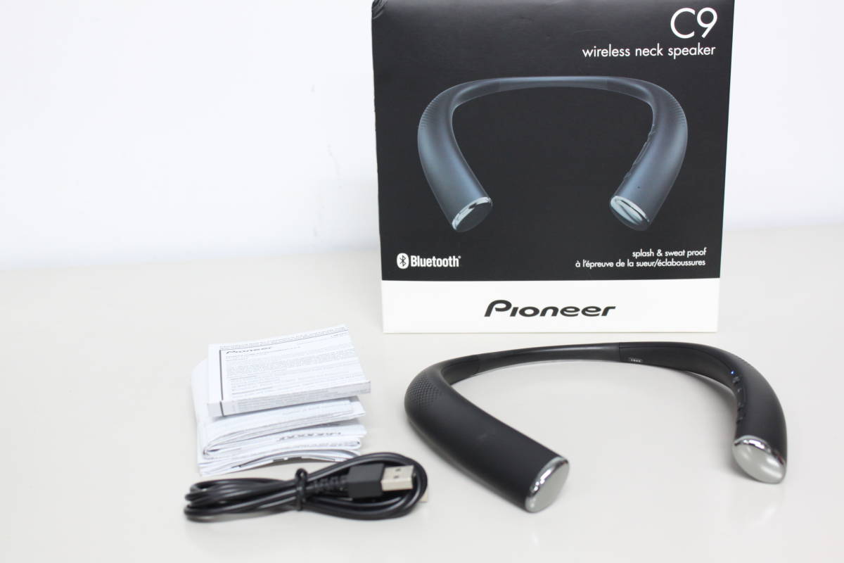Pioneer C9 ワイヤレスネックスピーカー Pioneer/C9 ワイヤレスネックスピーカー/SE-C9NS 未使用 ⑤