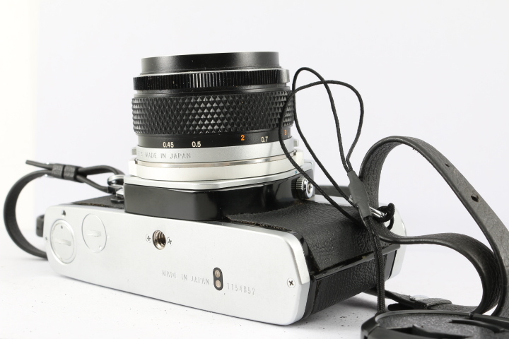 ☆外観美品☆ オリンパス OLYMPUS OM-1 ボディ + G.ZUIKO AUTO-S F1.