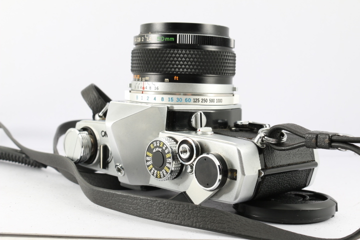 ☆外観美品☆ オリンパス OLYMPUS OM-1 ボディ + G.ZUIKO AUTO-S F1.