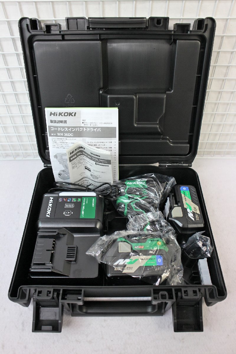 大得価，100%新品 品 ハイコーキ コードレスインパクトドライバ WH36DC 2XPS アグレッシブグリーン 10422040700784NM(本体)｜売買されたオークション情報、yahooの商品情報をアーカイブ公開 - オークファン インパクトドライバ