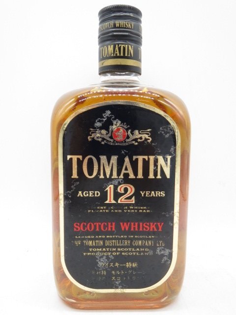 未開栓 洋酒 トマーティン12年 旧ボトル Tomatin 750ml 43% スコッチ