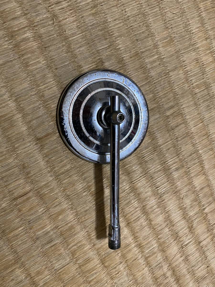 IK WORKS 大神戸共榮圈 リブ ミラー ハーレー ビンテージ 大神戸共榮圈 メッキリブミラー vintage IK WORKS 大神戸共榮圈 リブ