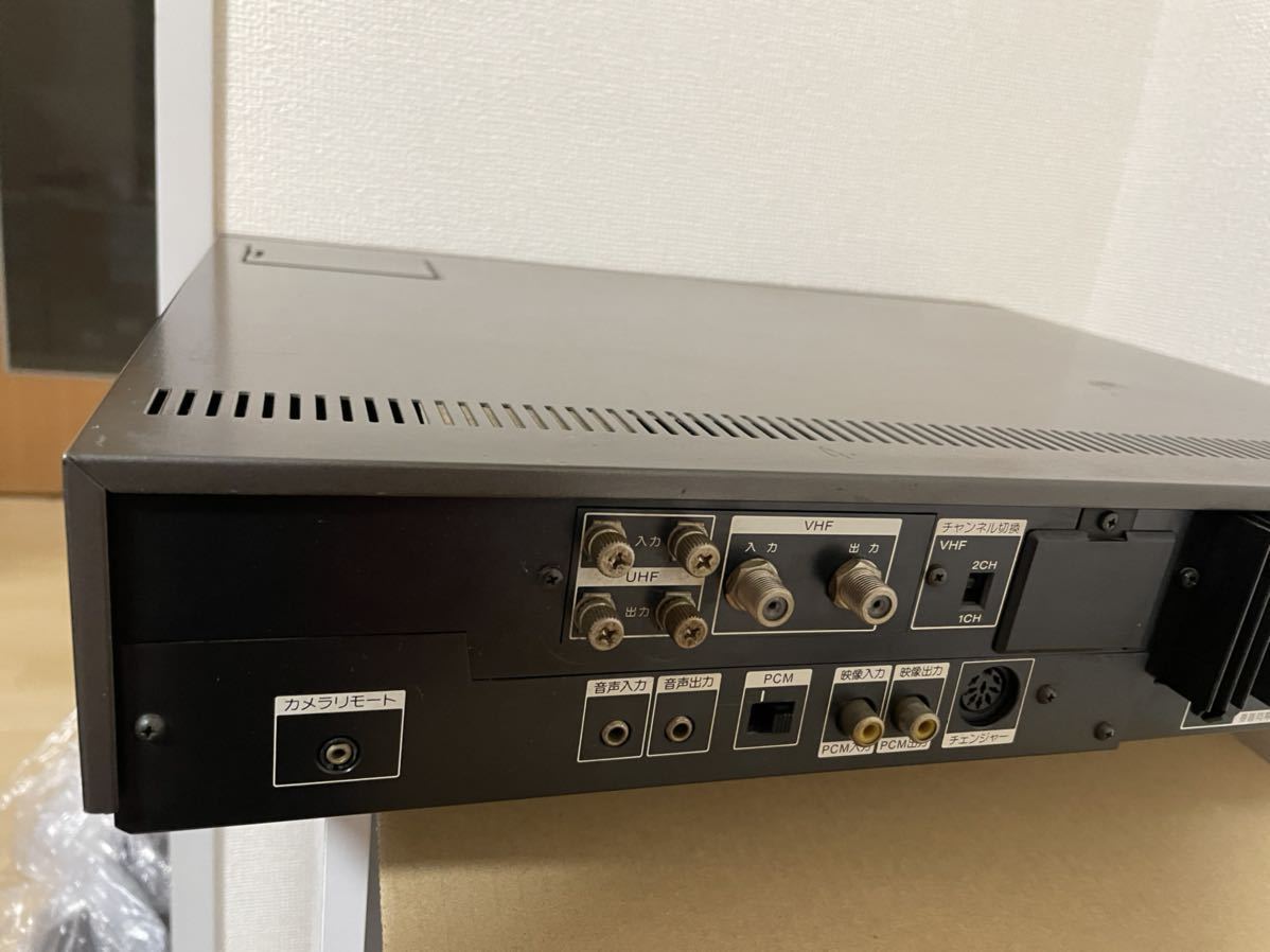 SONY ソニー Betamax ベータマックス Beta SL-F7 ベータビデオデッキ 