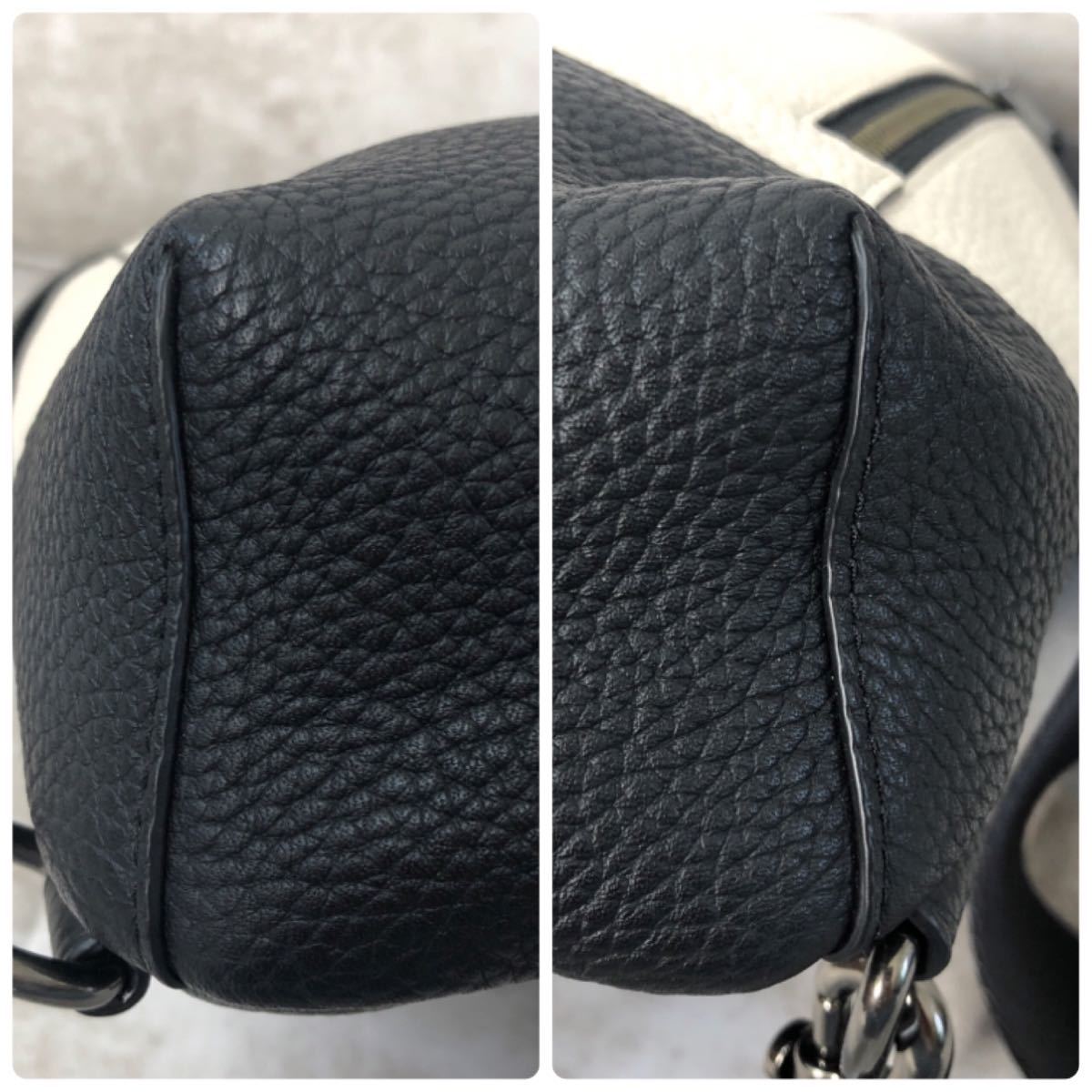 1円【希少バイカラー・未使用級】COACH コーチ ボディーバッグ 
