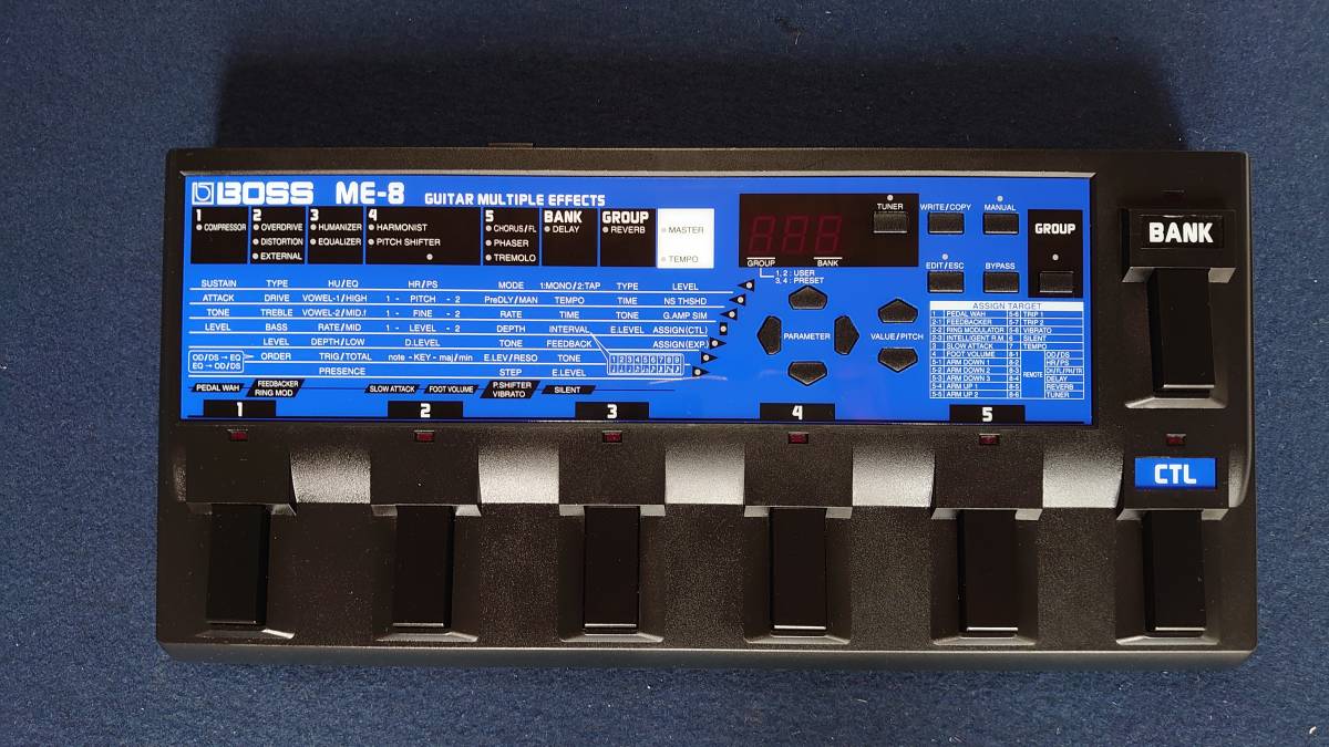 BOSS ◆マルチエフェクター ME-8