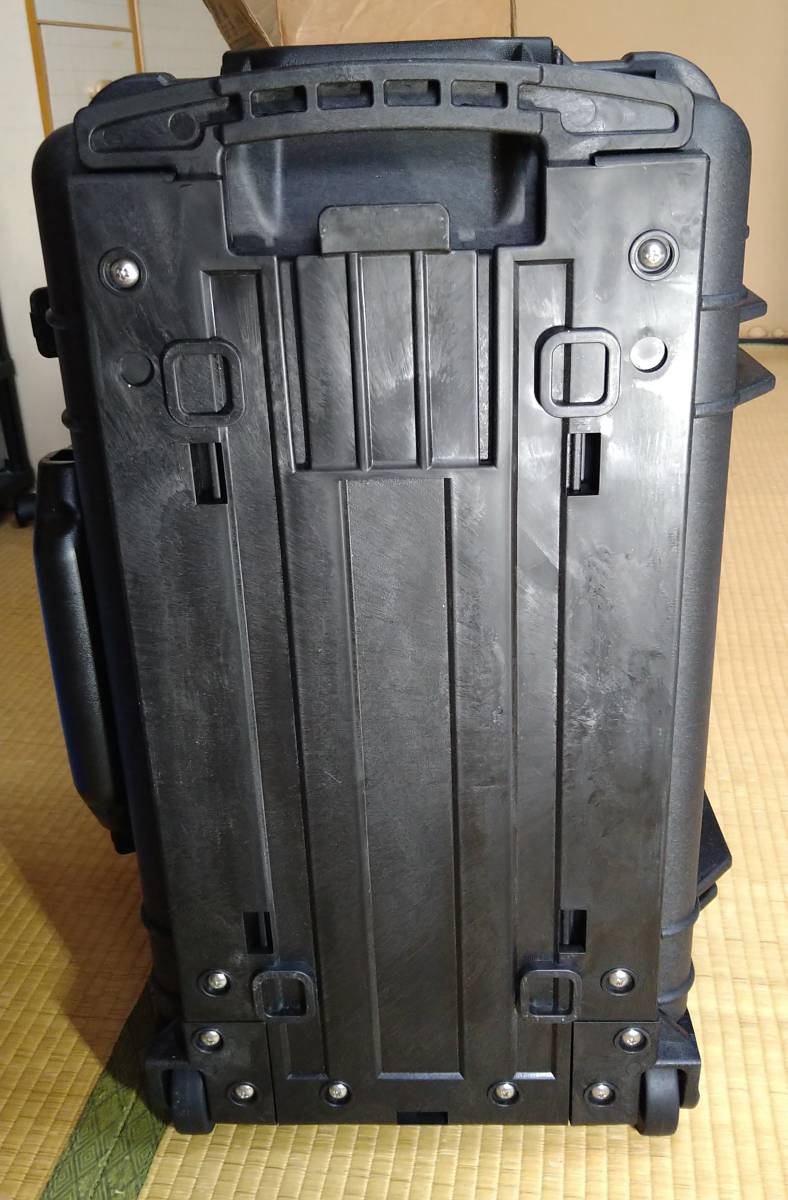 未使用品（中古扱い）PELICAN　ペリカンケース（フォームなし）1510 ケースのみ ブラック 機材用ケース _3