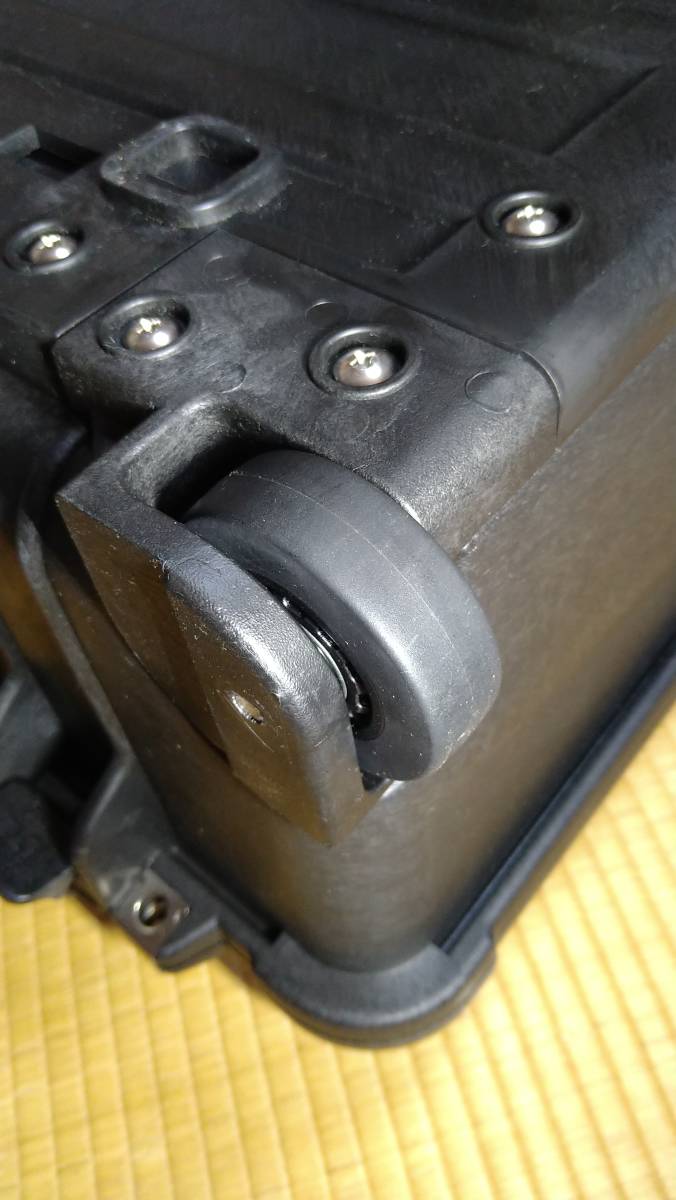 未使用品（中古扱い）PELICAN　ペリカンケース（フォームなし）1510 ケースのみ ブラック 機材用ケース _4