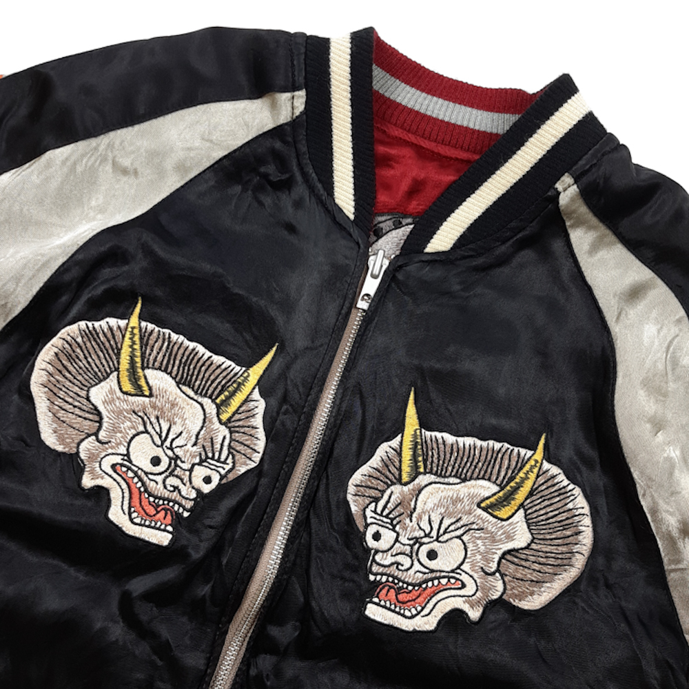 値引き交渉OK】 SATORI スカジャン 風神雷神 値引き交渉OK】 SATORI