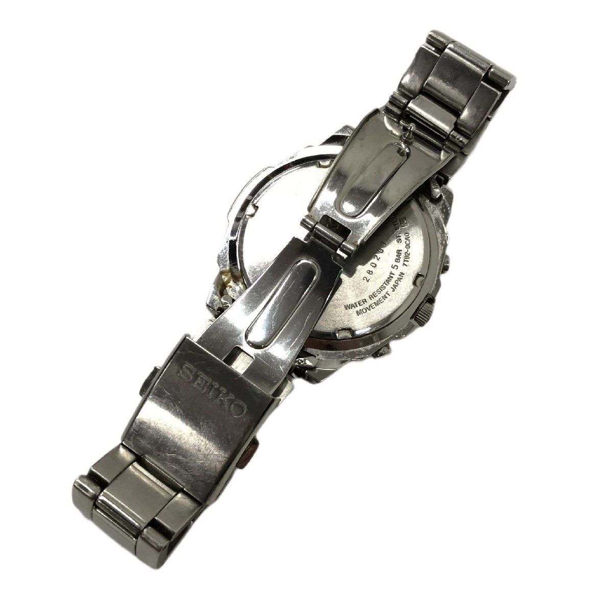 SEIKO - CHRONOGRAPH 50M WATCH セイコー - クロノグラフ クォーツ 