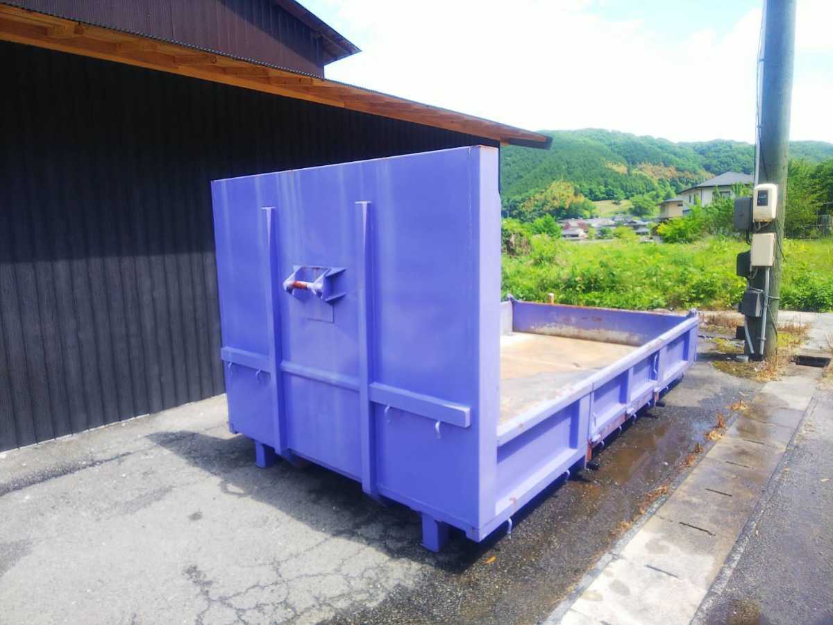 岡山県より!引取限定! アームロール コンテナ ダンプ型ボディ 瑞穂 4