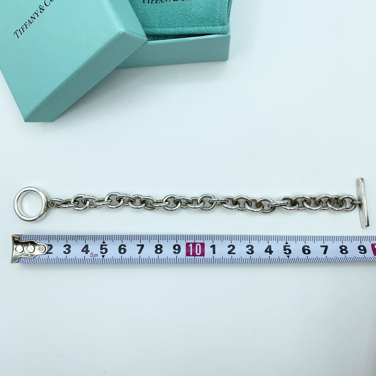 F8】TIFFANY＆Co. ティファニー 1837 トグルブレスレット バングル