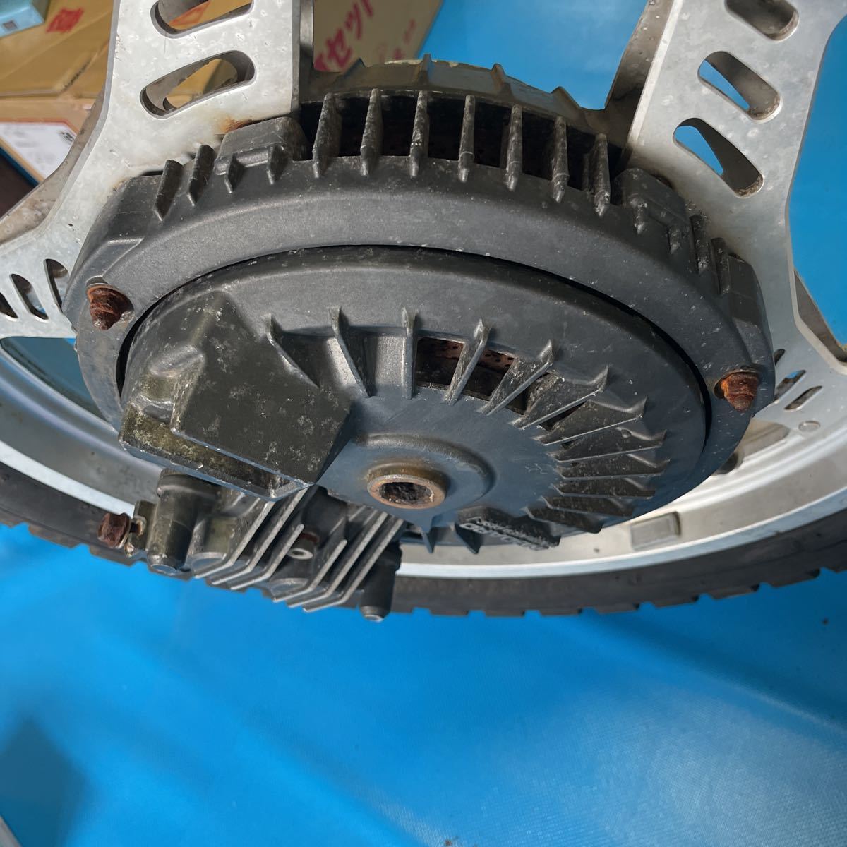 CBX400F？ フロントホイル ジャンク品 CBX400F フロントホイール