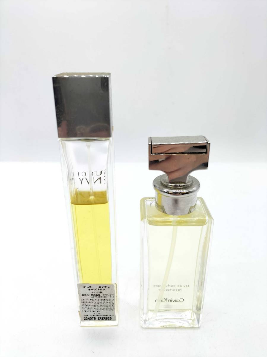 ☆残量◎☆GUCCI グッチ ENVY オードトワレ Calvin Klein カルバン 