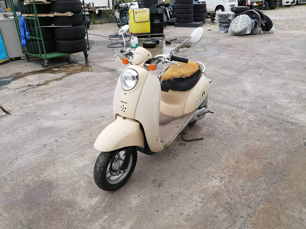 ホンダ スクーピー 動作未確認 カギ無し 部品取り、ベースに ホンダ