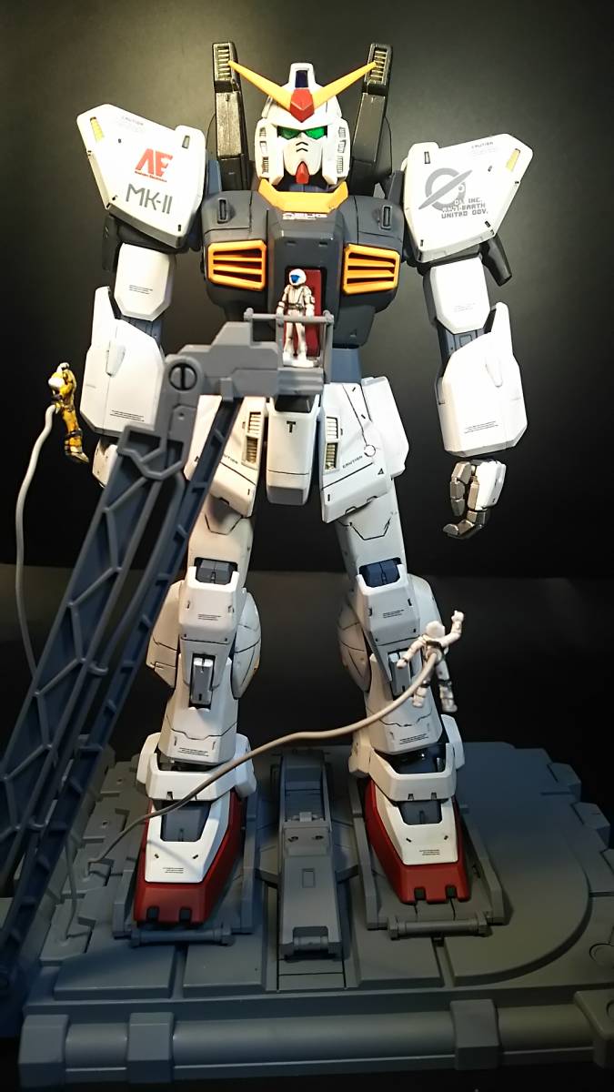 塗装済み完成品MGガンダムマーク2バージョン2，0 MG ver2.0 ガンダムMk-