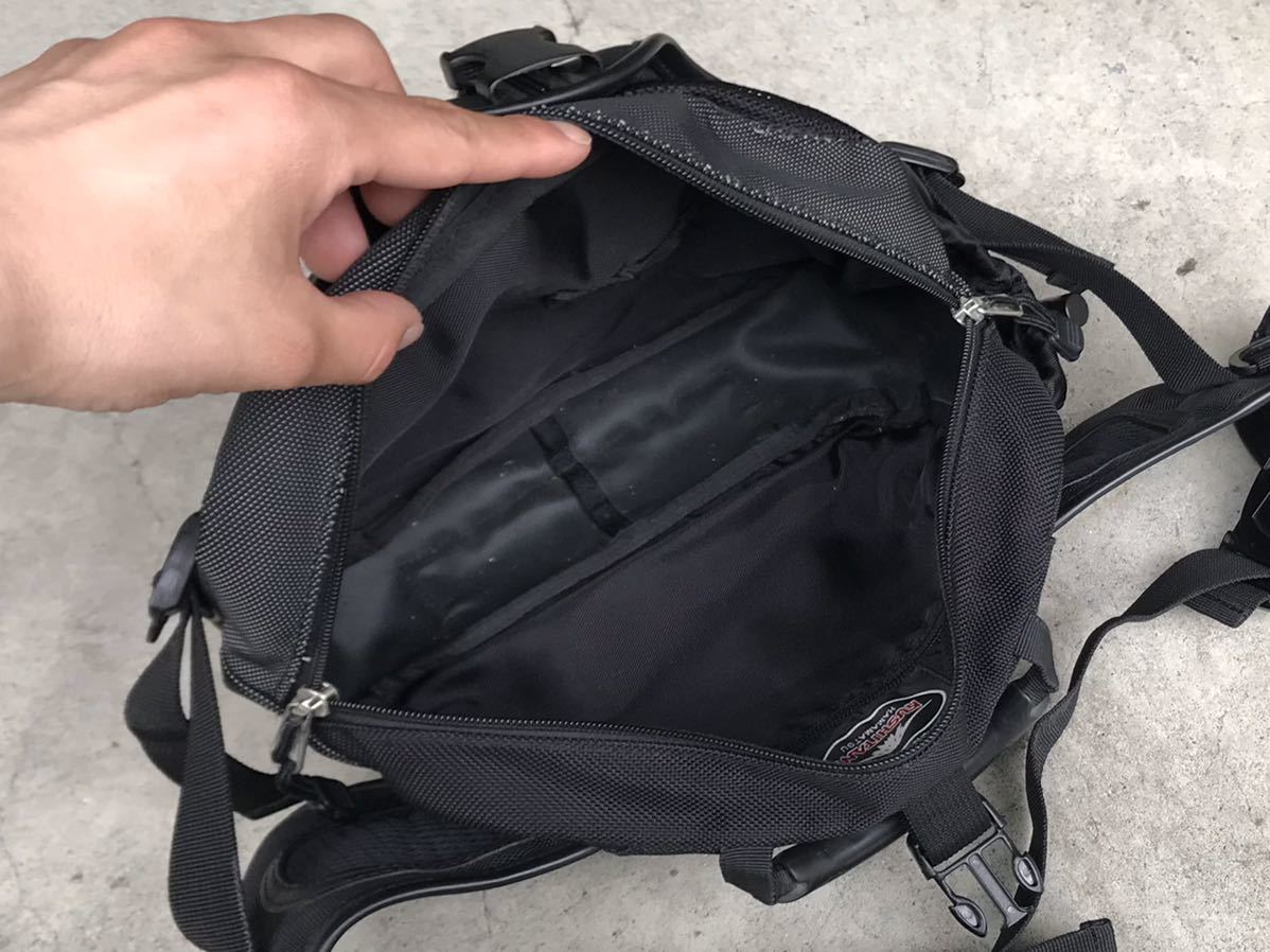 KUSHITANI ヒップバッグ クシタニ バイク メンズ ライダース ウエスト