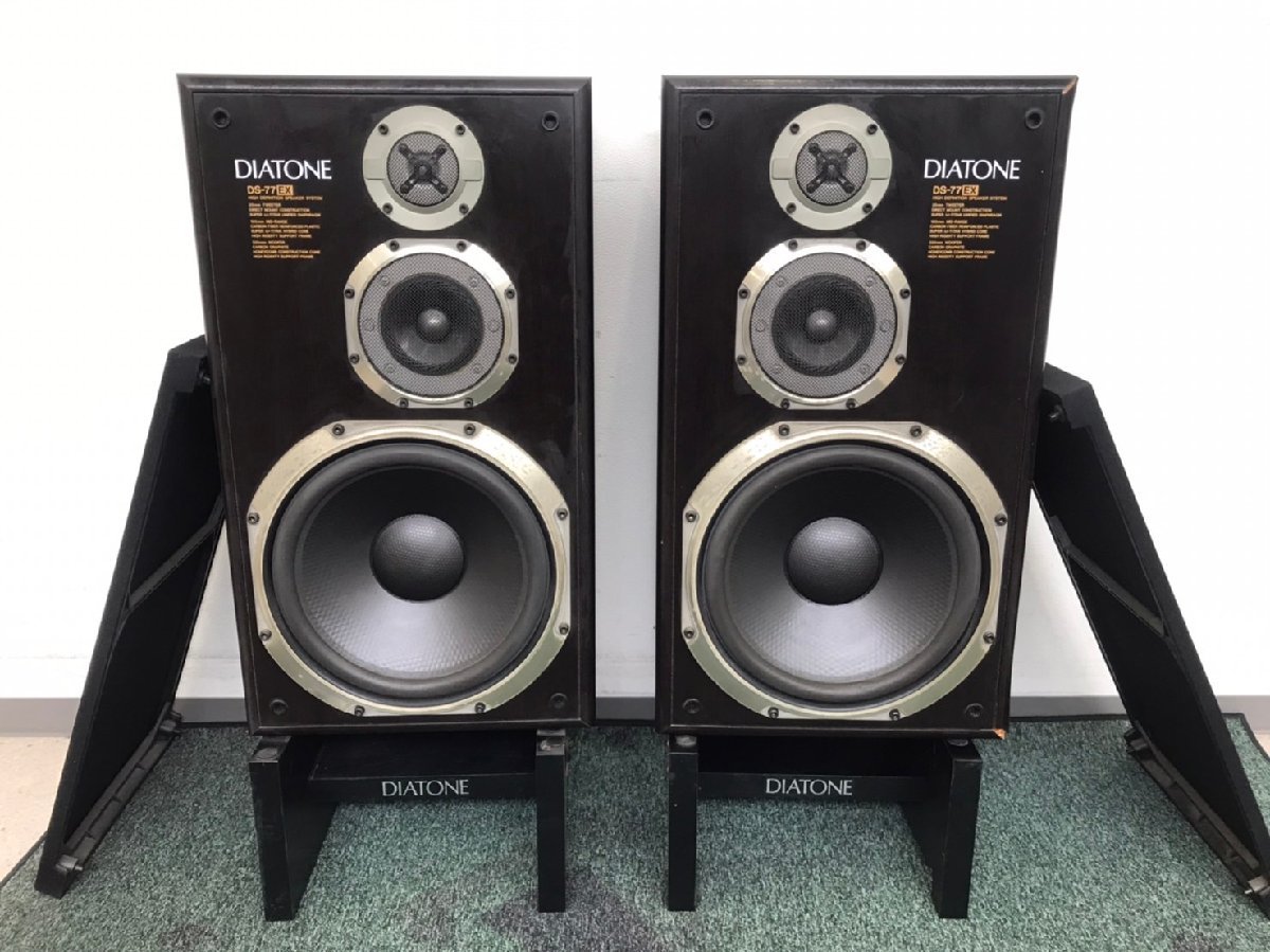 Dr】 DIATONE DS-77EX スピーカー ペア オーディオ機器 ダイヤトーン