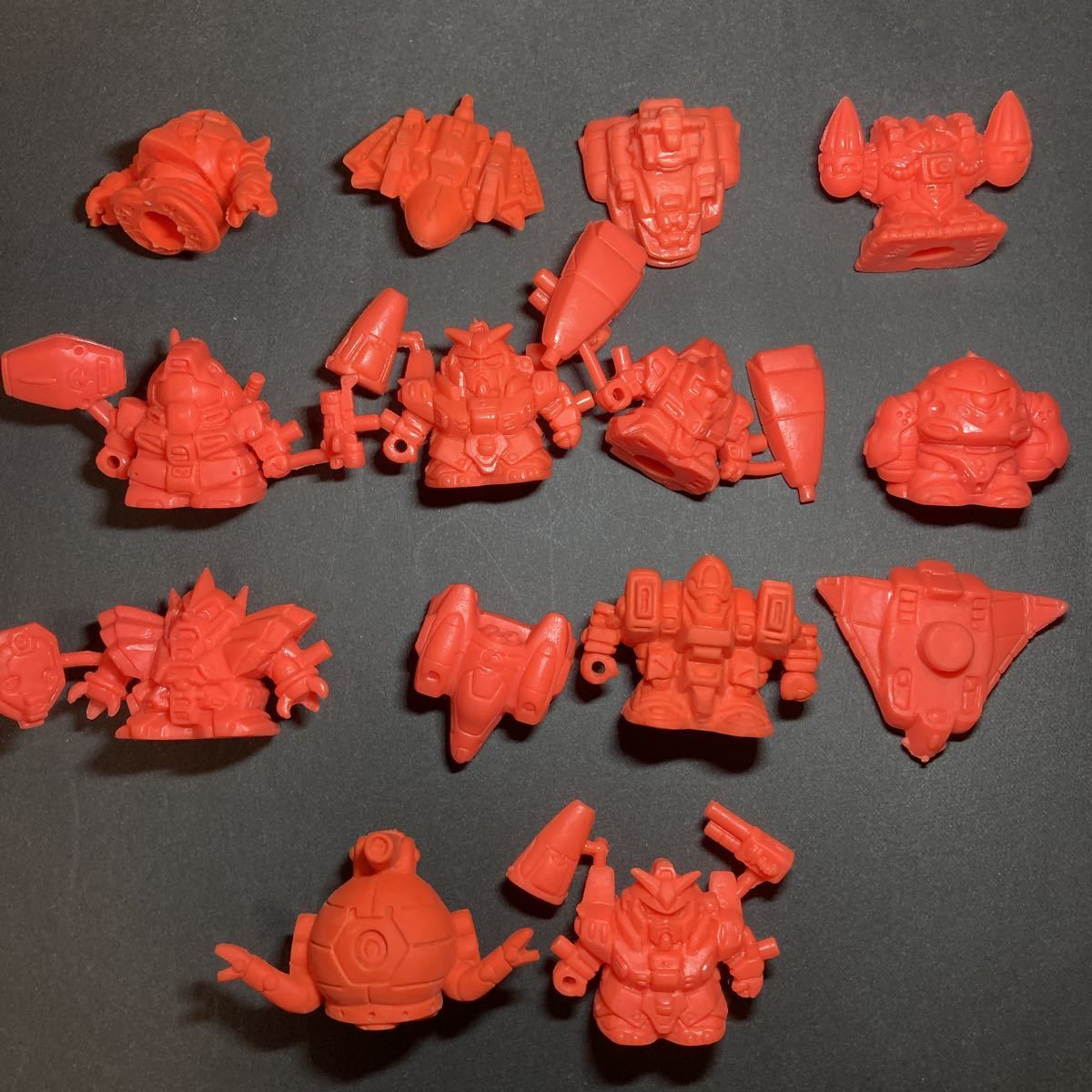 美品】SDガンダム 未切り 14体セット ガシャポン戦士 ガン消し SD戦国 