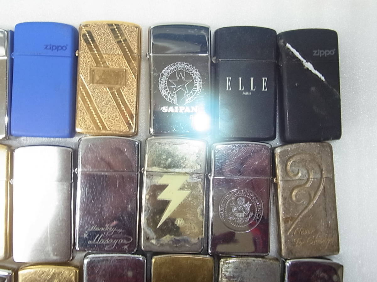 オイルライター ジッポー Zippo オイルライター6点まとめ売り ジャンク品ZIPPO 計7点セット 5064　Zippo　ジッポー　オイルライター　36個　USED品　ジャンク品