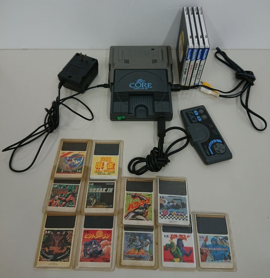 ゲーム機本体/PCエンジン COREGRAFX/NEC/HE SYSTEM/ハドソン/起動確認 
