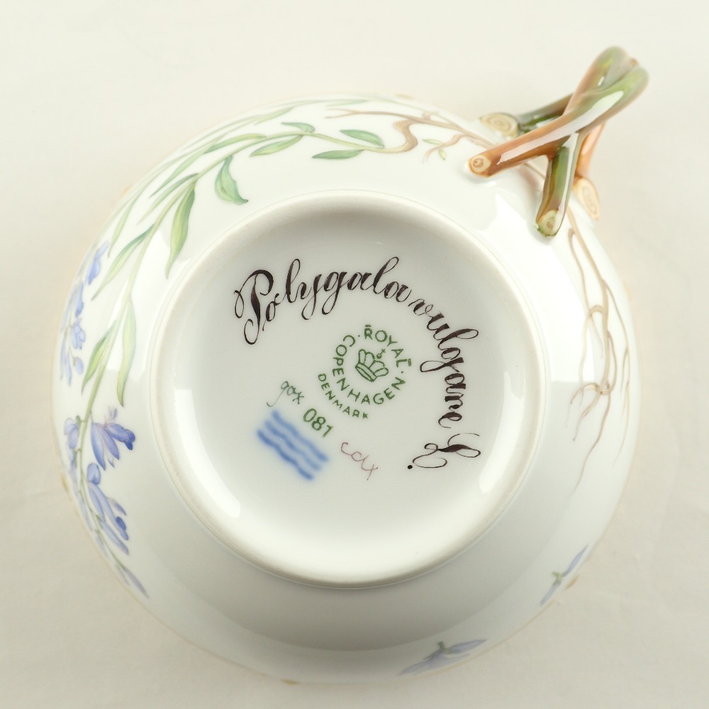 【美品/1円】 Royal Copenhagen ロイヤルコペンハーゲン フローラ ダニカ ティーカップ＆ソーサー 食器_6