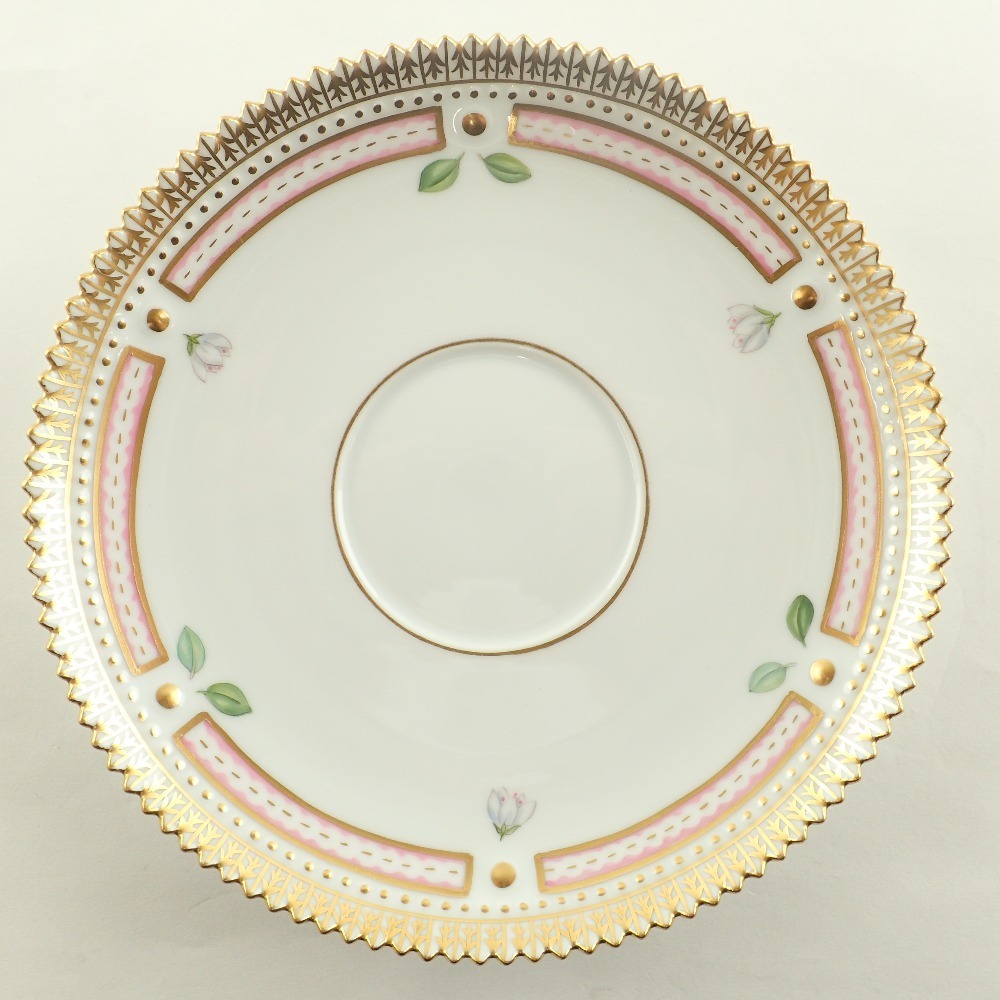 【美品/1円】 Royal Copenhagen ロイヤルコペンハーゲン フローラ ダニカ ティーカップ＆ソーサー 食器_8