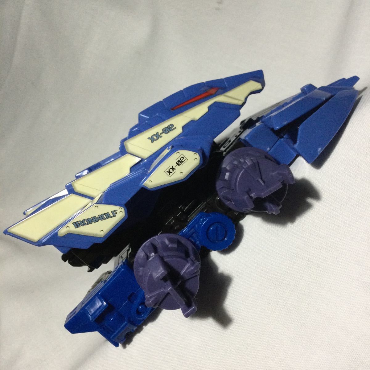 バンダイ クラッシュギア ☆XX-02 IRONWOLF アイアンウルフ☆中古動作